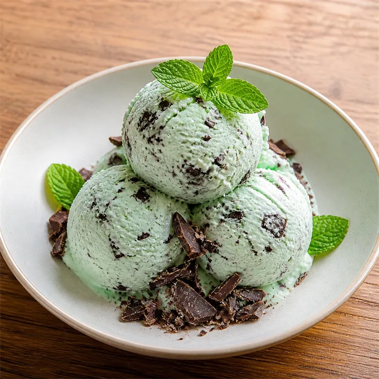 Es krim kebahagiaan mint