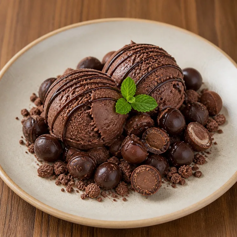 Es krim bonbon cokelat