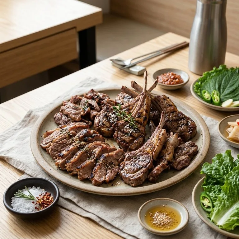 羊肉盛り合わせセット