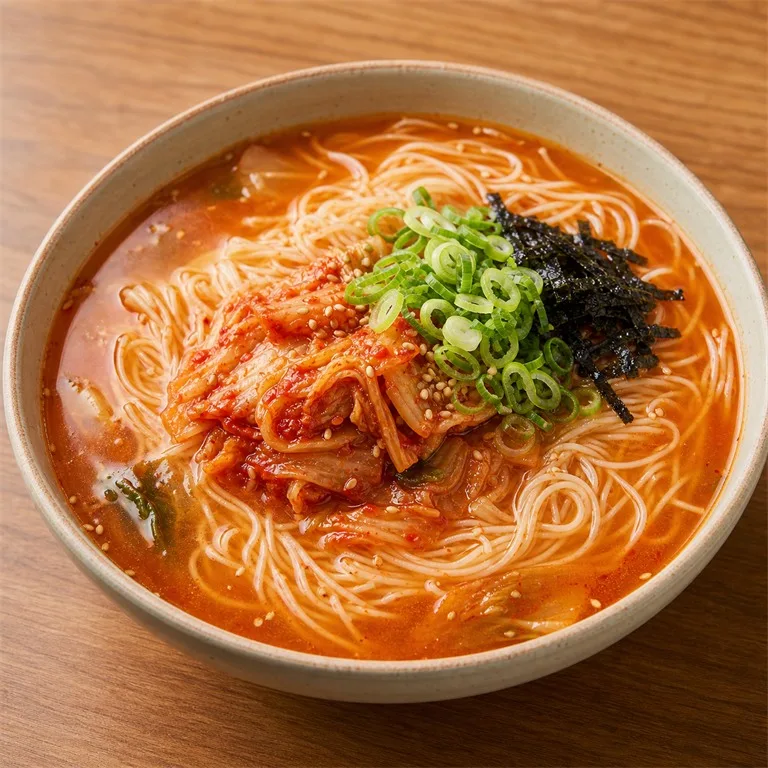 김치국수