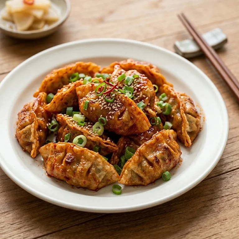 양념비빔만두