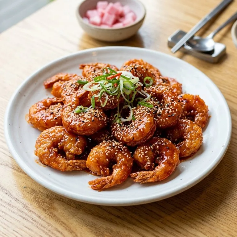 양념새우