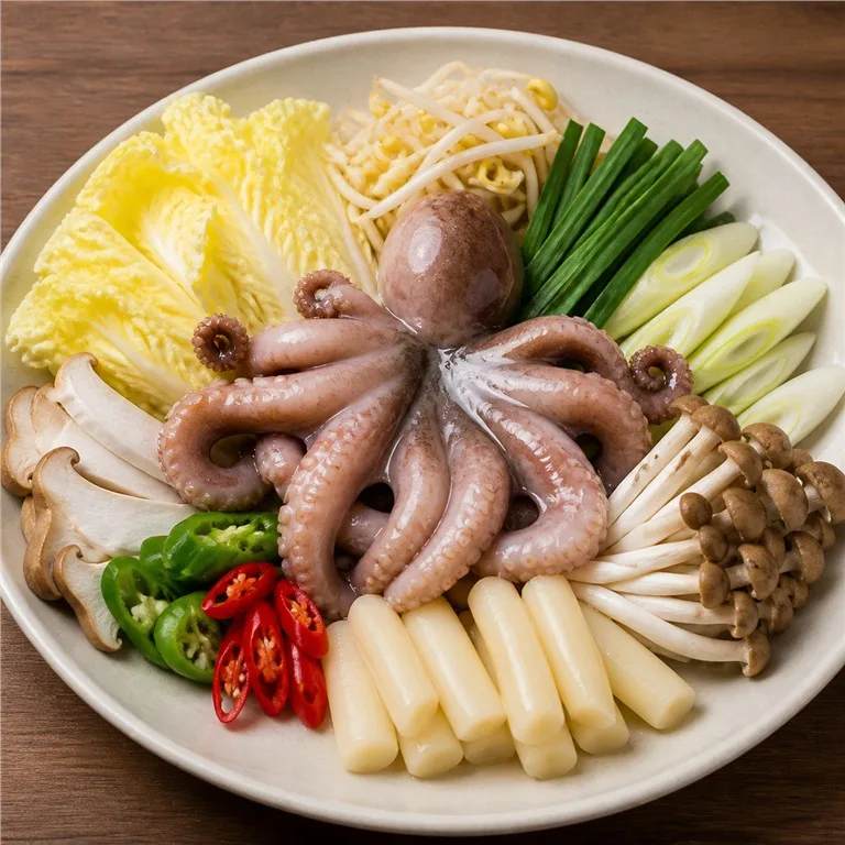 편조리세트낙지