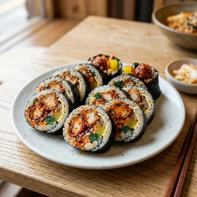 양념치킨김밥