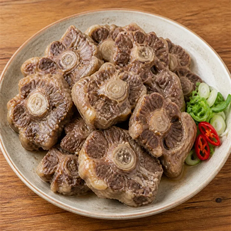 꼬리수육