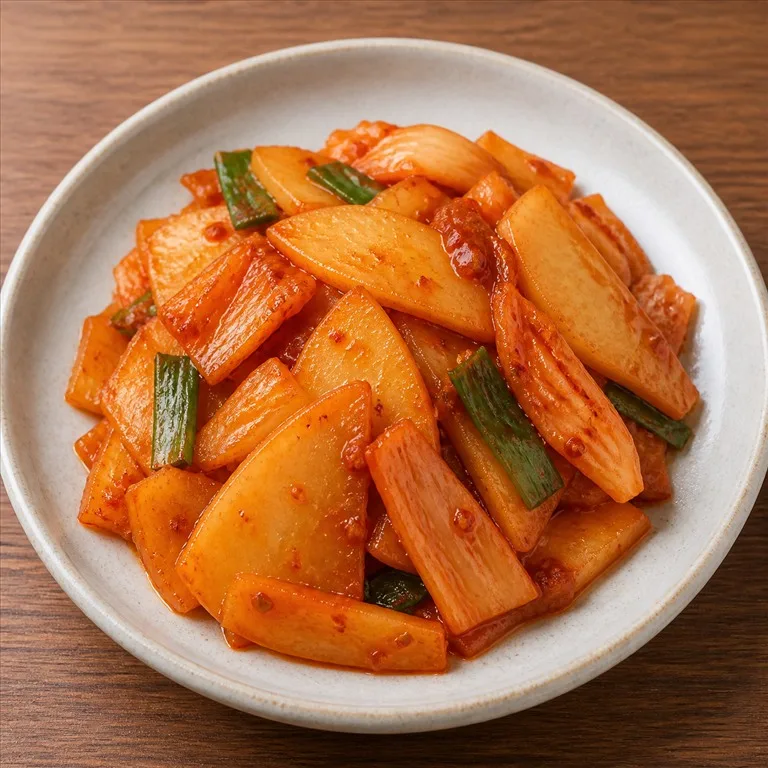 감자김치