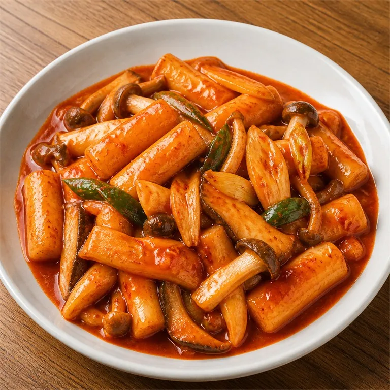 버섯떡볶이