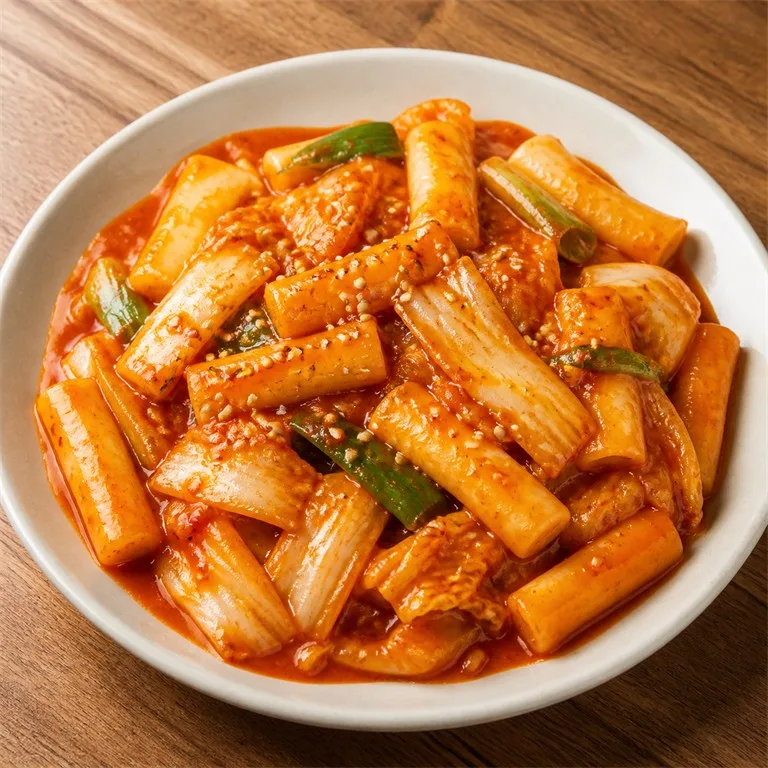 배추떡볶이
