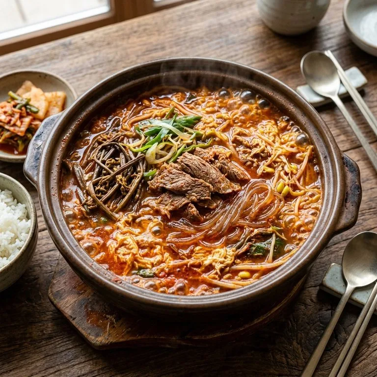 양지육개장전골