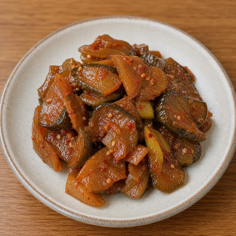 장아찌무침