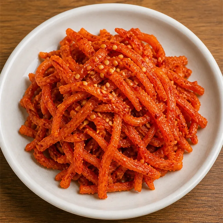 말랭이무침