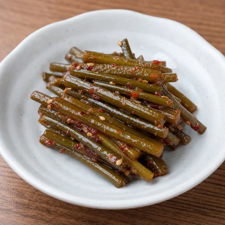 쫑장아찌무침
