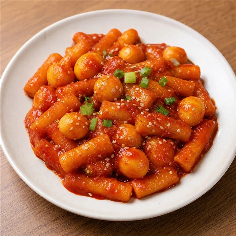 메추리알떡볶이