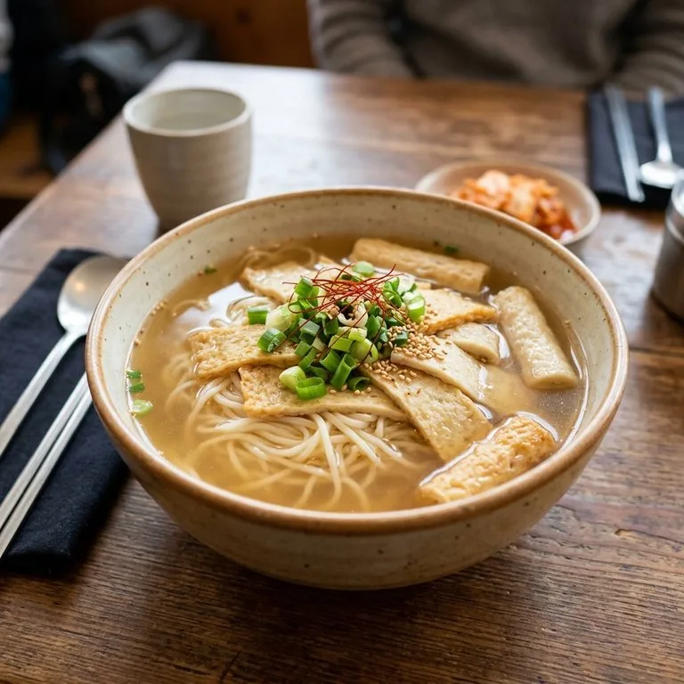 어묵국수