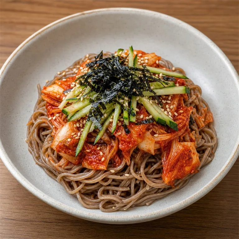 김치메밀