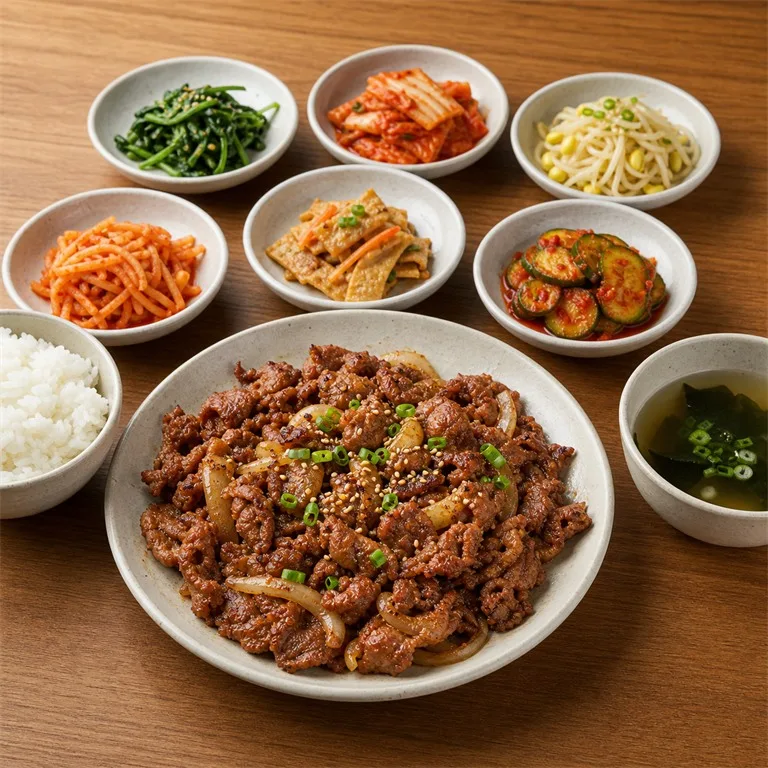 불백정식