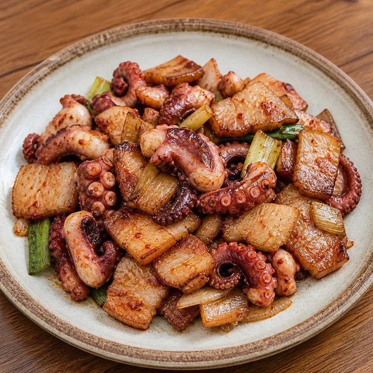낙지삼겹