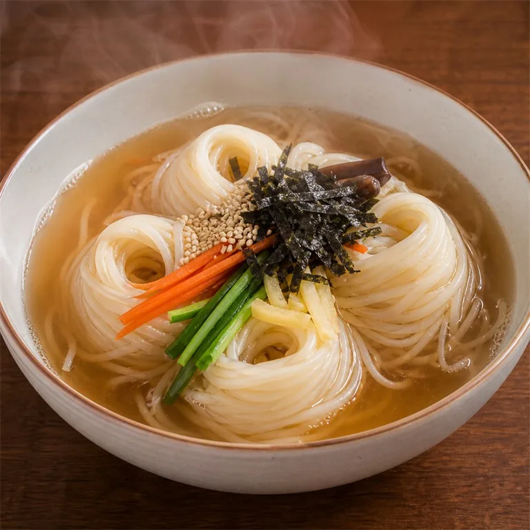 말이국수