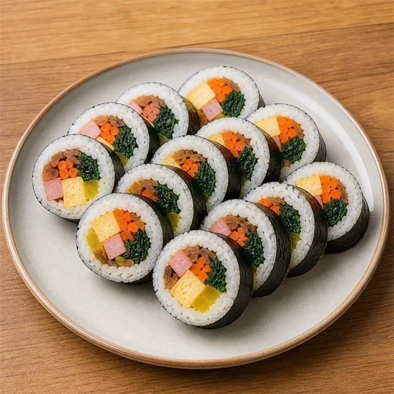 롤김밥