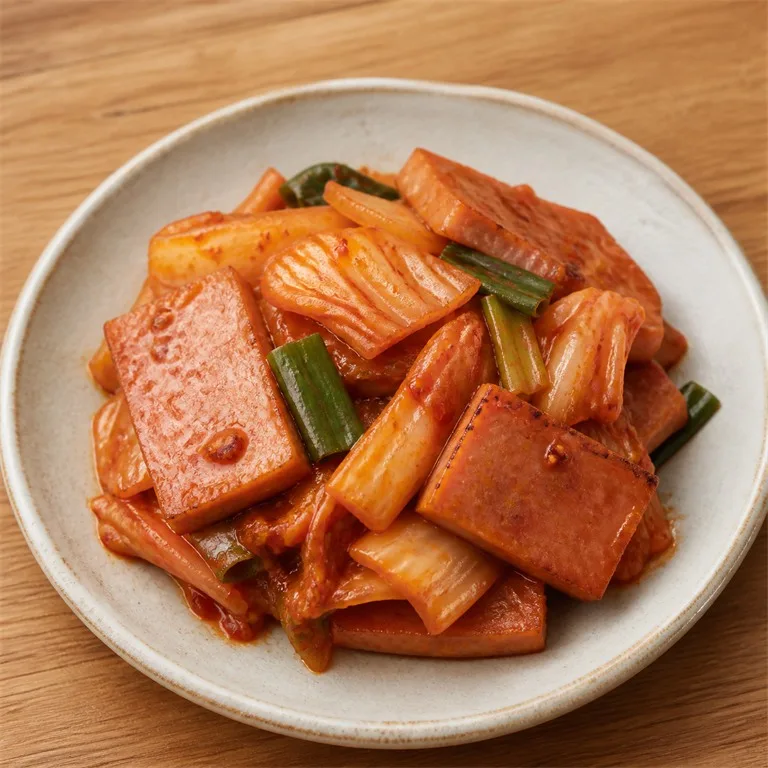 스팸김치부대