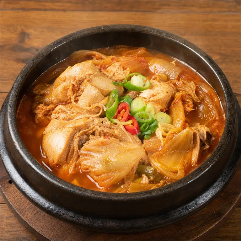 묵은지닭