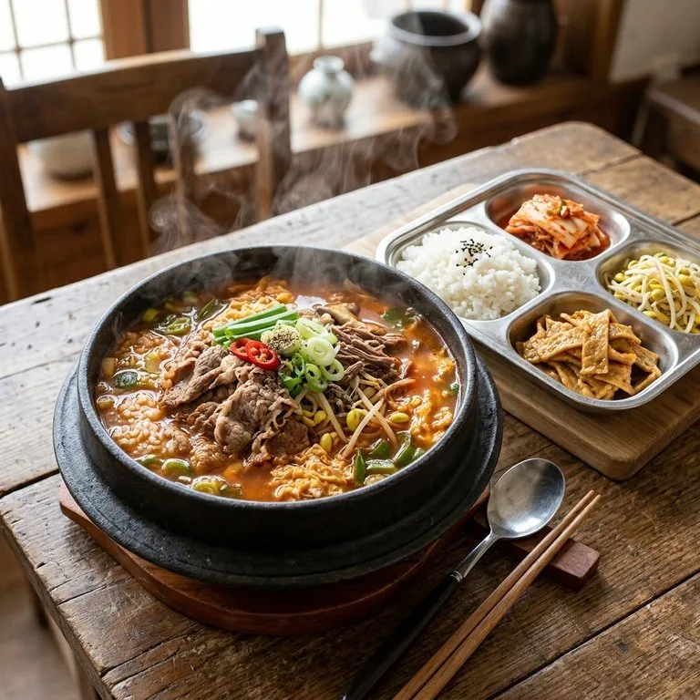 Eolkeun Sogogi Gamasot Gukbap Dosirak
