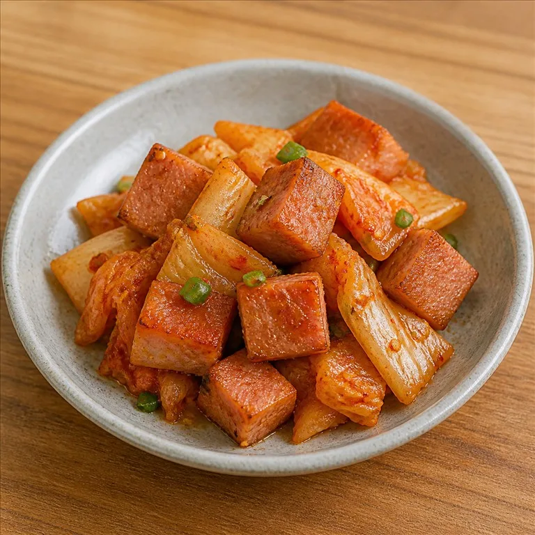 스팸김치