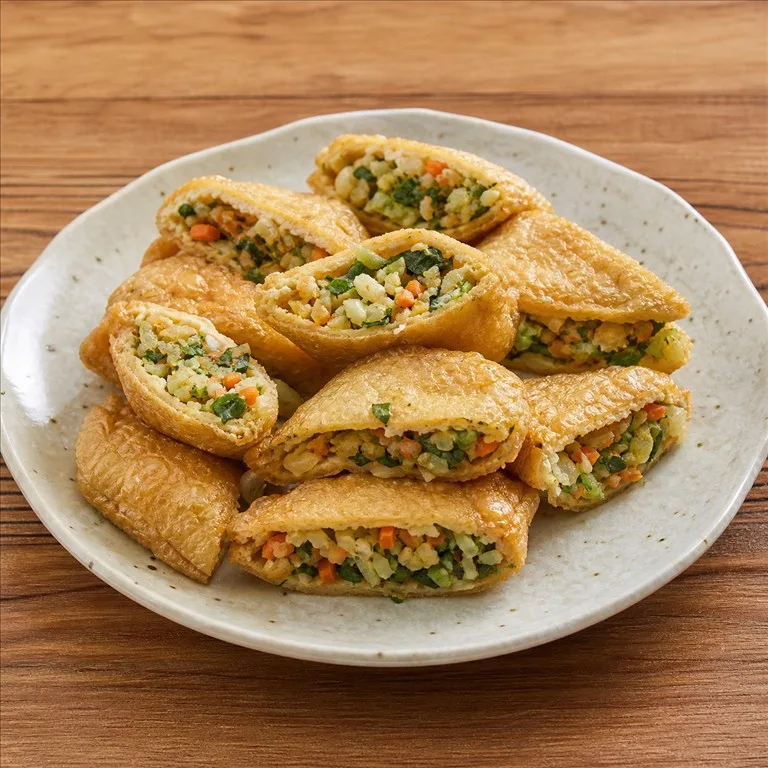 야채유부