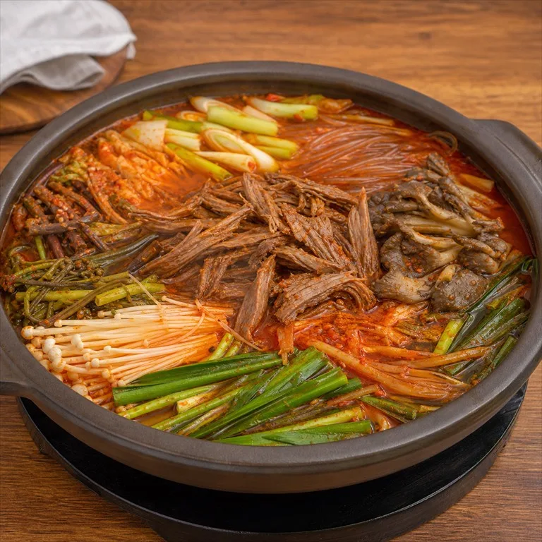 지육개장전골