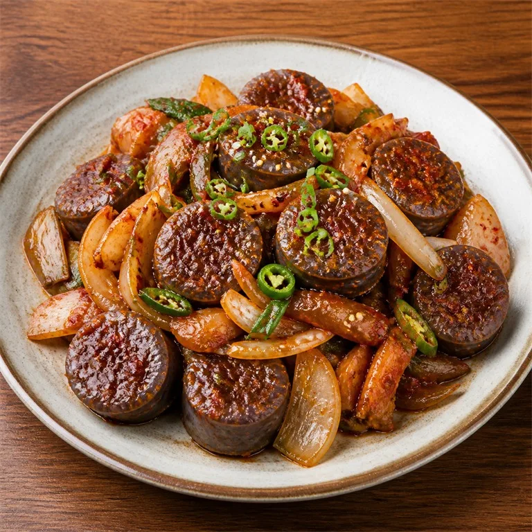 얼큰이순대