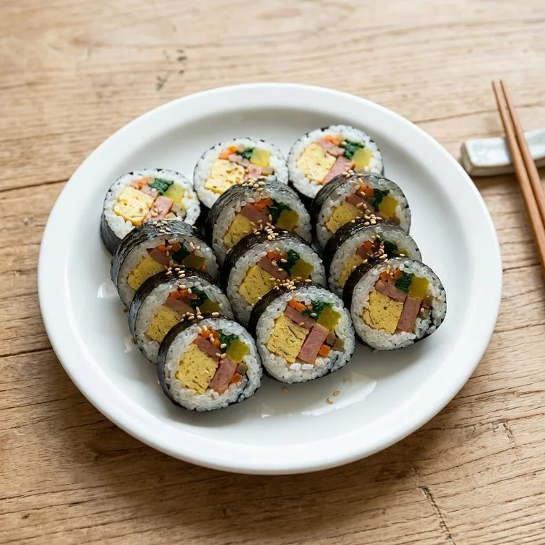 Egg Spam Gimbap