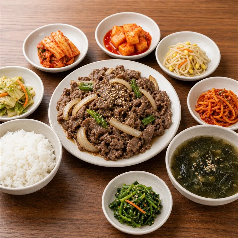 불고기정식