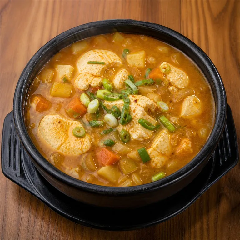 카례순두부