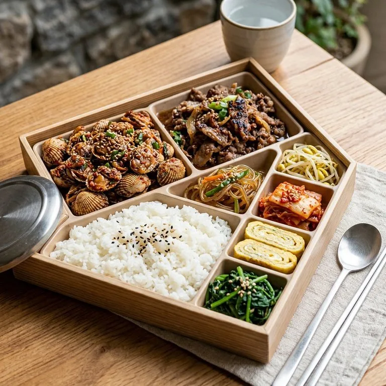 Yeosu Kkomak Bulgogi Bansang Dosirak