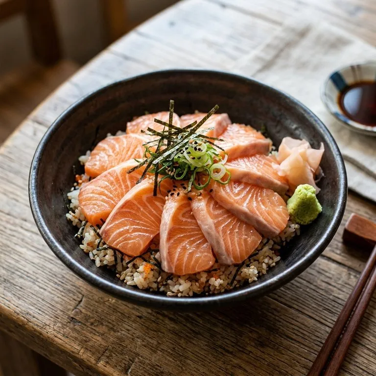 Chirashi Salmon