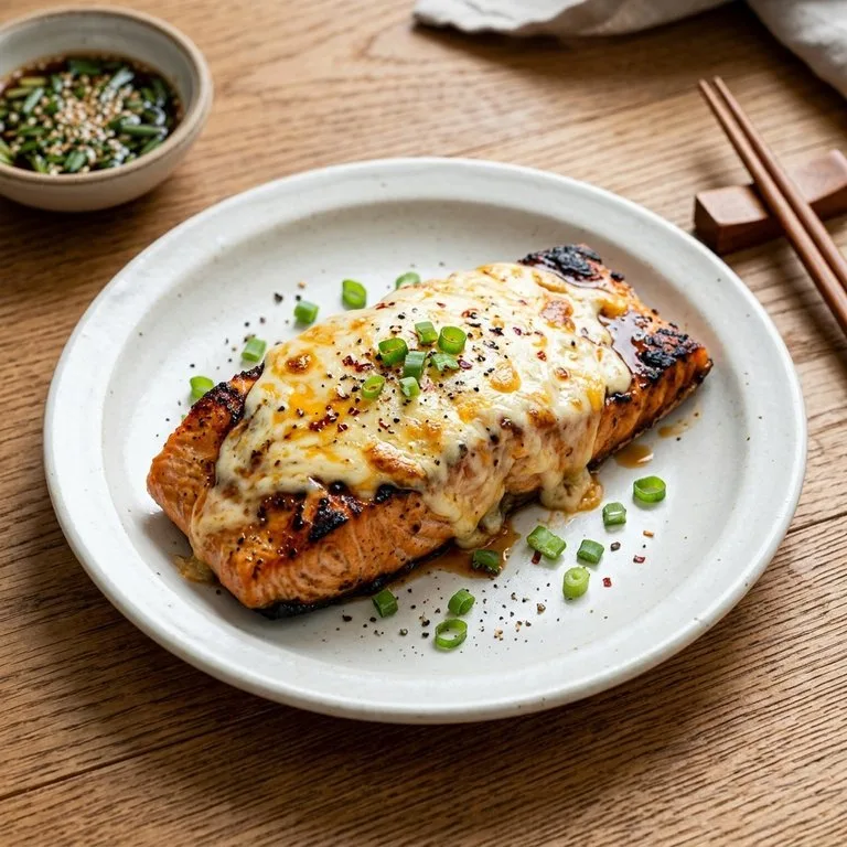 Salmon Panggang Keju