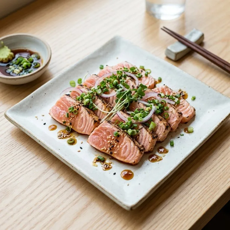 Salmon Tataki