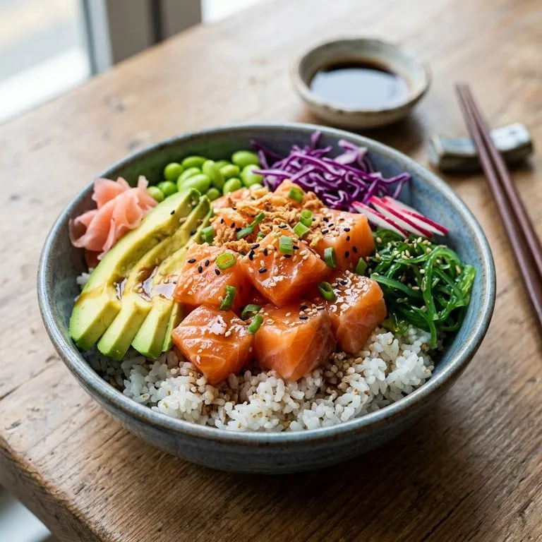 Poke Salmon