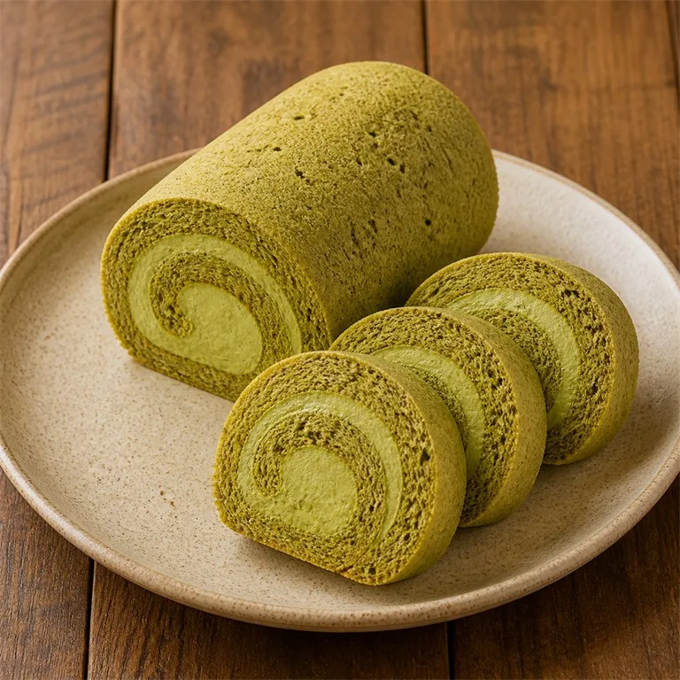 Roti gulung rasa teh