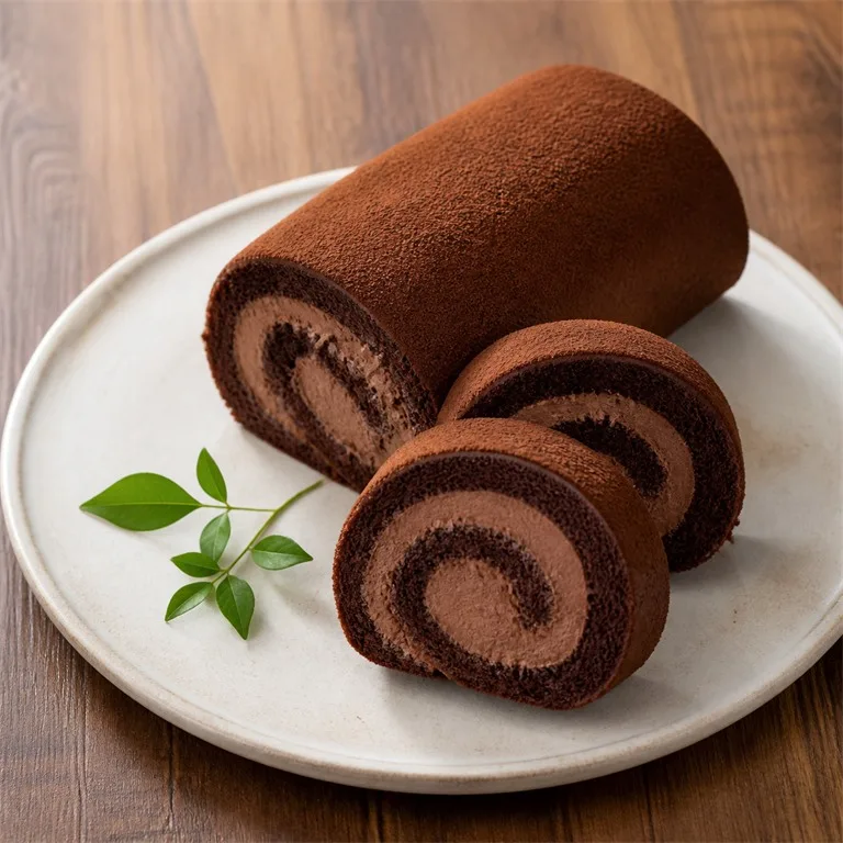 Roti gulung rasa choco