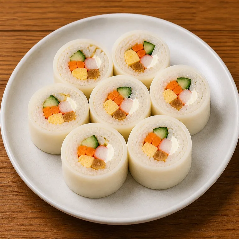 Roti gulung krim putih