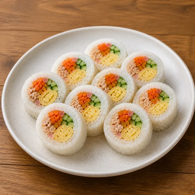 Roti gulung tepung beras
