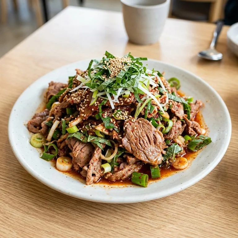 Salad Daging Kambing Pedas