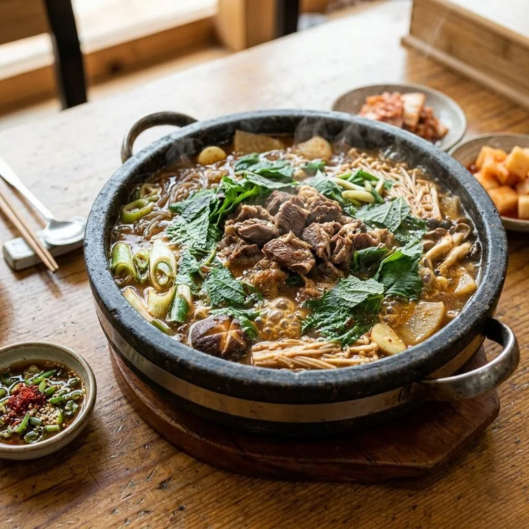 Hot Pot Daging Kambing