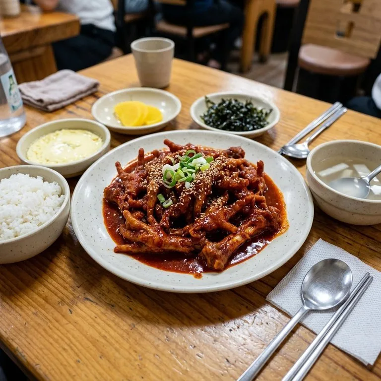 Set Ceker Ayam Pedas Yeopgi
