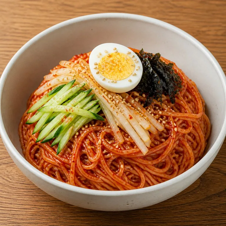 매콤달콤비빔국수