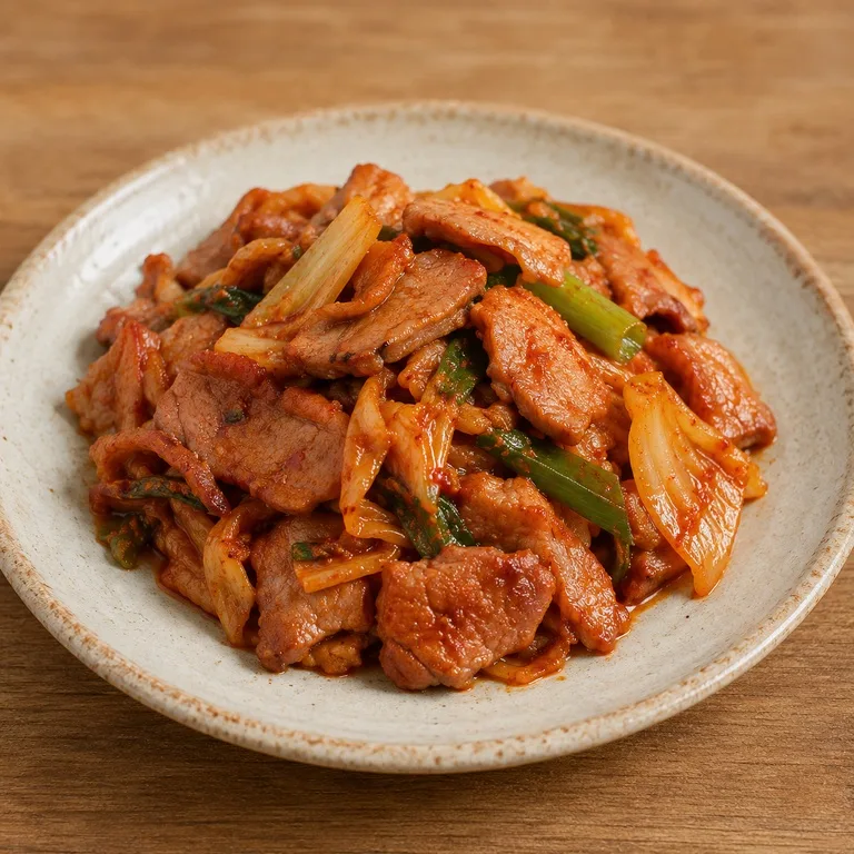 燻製鴨肉キムチドゥルチギ