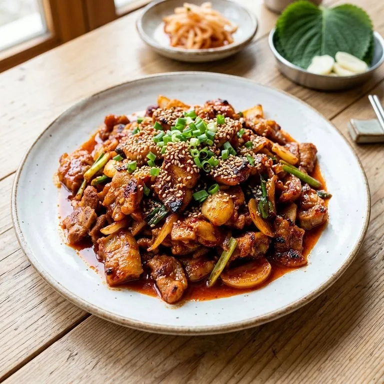 오돌뼈볶음