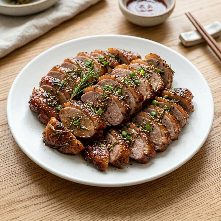 アヒルハーブヤンニョム焼き