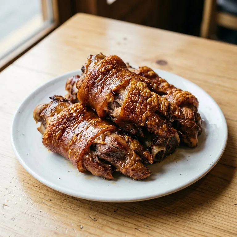 オーブン焼き豚足